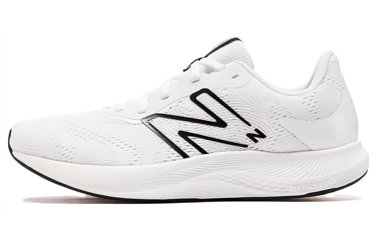 Кроссовки для бега New Balance Pro R Ткань Устойчивая к истиранию Амортизация Дышащий Низкий Верх Беговые кроссовки Женские Белые - изображение 1