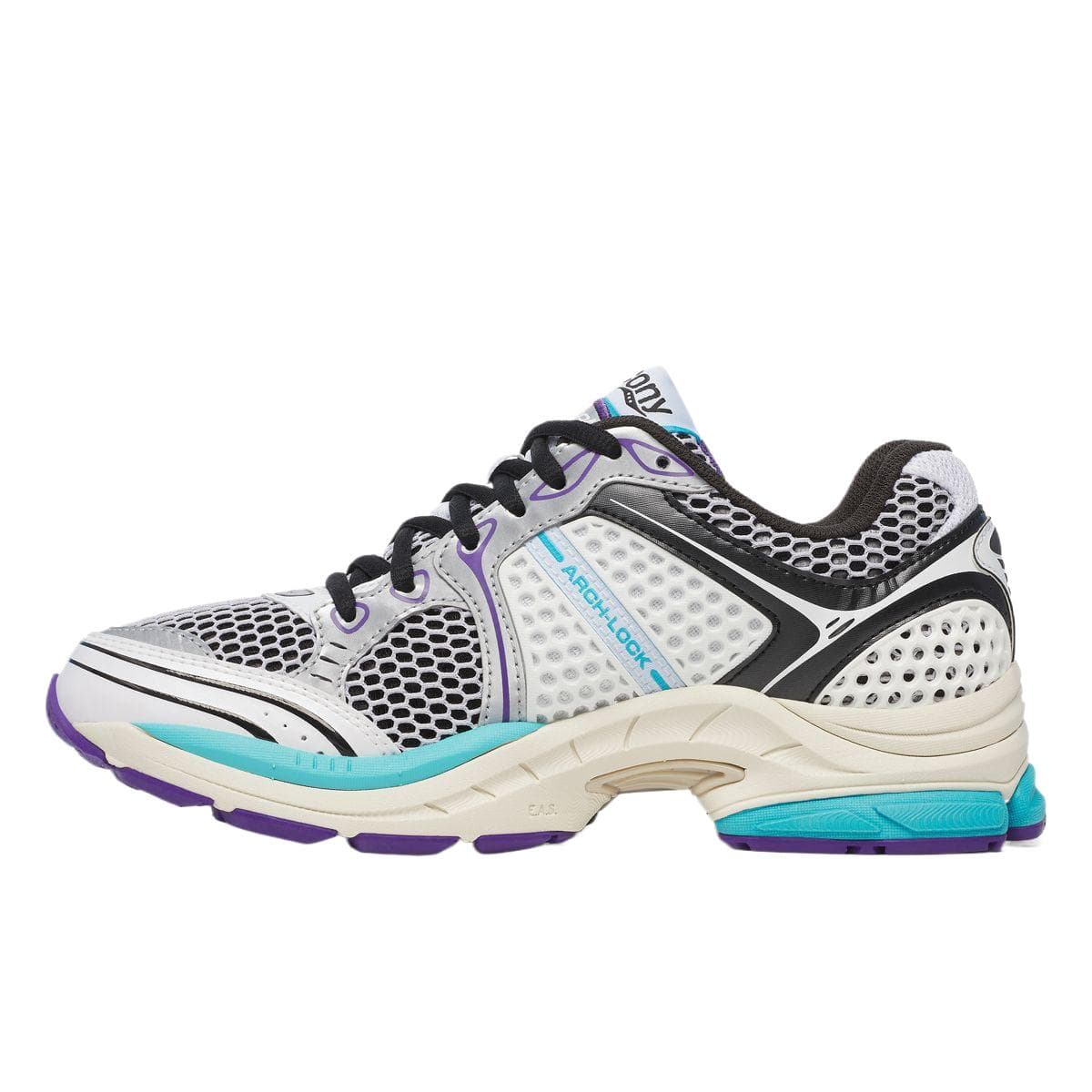 Кроссовки для бега Saucony ProGrid Triumph 4 Low Топ Беговые кроссовки Унисекс Белый - изображение 3