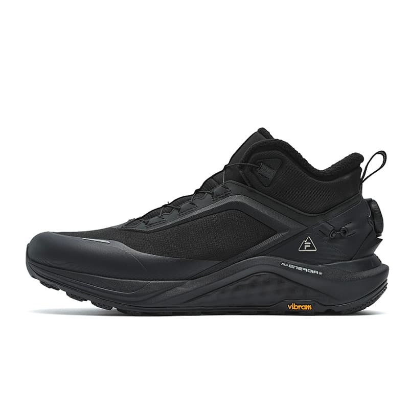 Кроссовки FILA BOA WOLF 2+ Низкие Беговые Кроссовки Мужские Черные - изображение 1