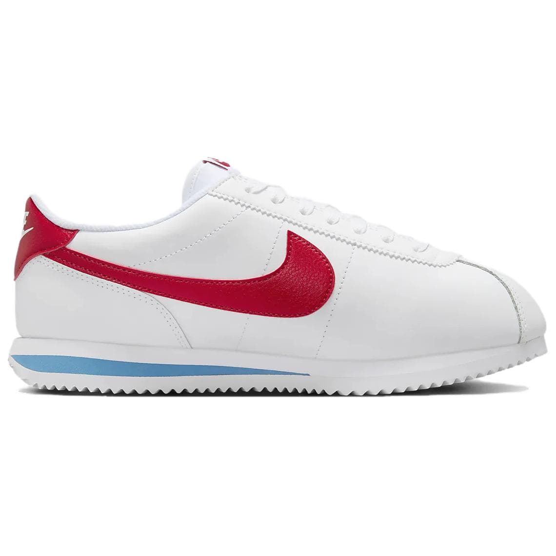Кроссовки для бега Nike Cortez Low Топ Повседневный Городская Коммутация Беговые Кроссовки Женские Белый Красный - изображение 2