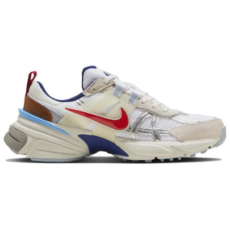 Кроссовки для бега Nike V2K Run White Grey Red - изображение 2