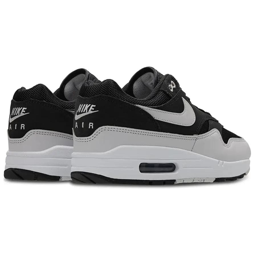 Кроссовки для бега Nike Air max 1 Дышащие Устойчивые к истиранию Низкие Повседневные Беговые Кроссовки Мужские Серый Черный - изображение 3