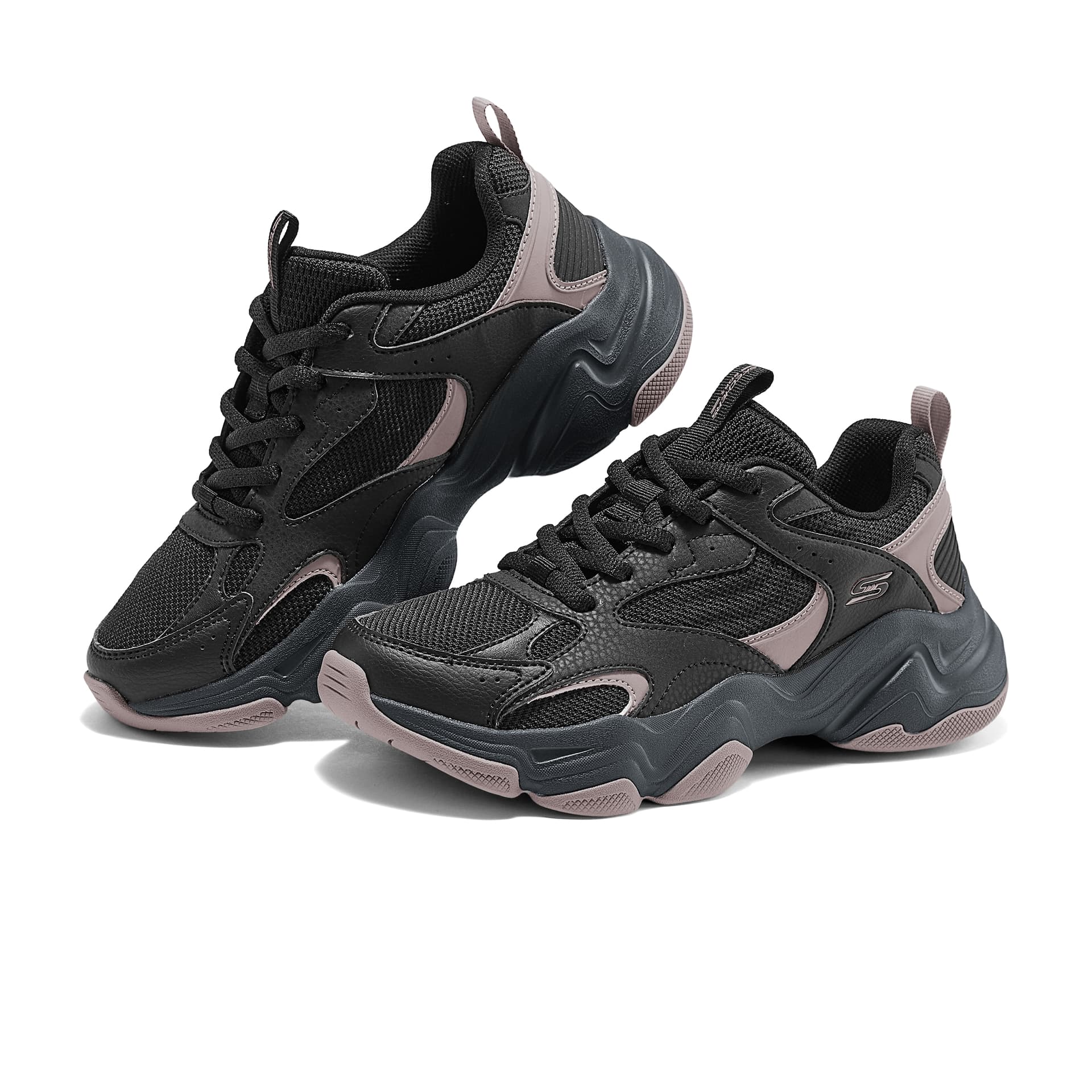 Кроссовки Skechers BOBS DIEGO Лоу-топы Массивные кроссовки Женские Черный - изображение 3