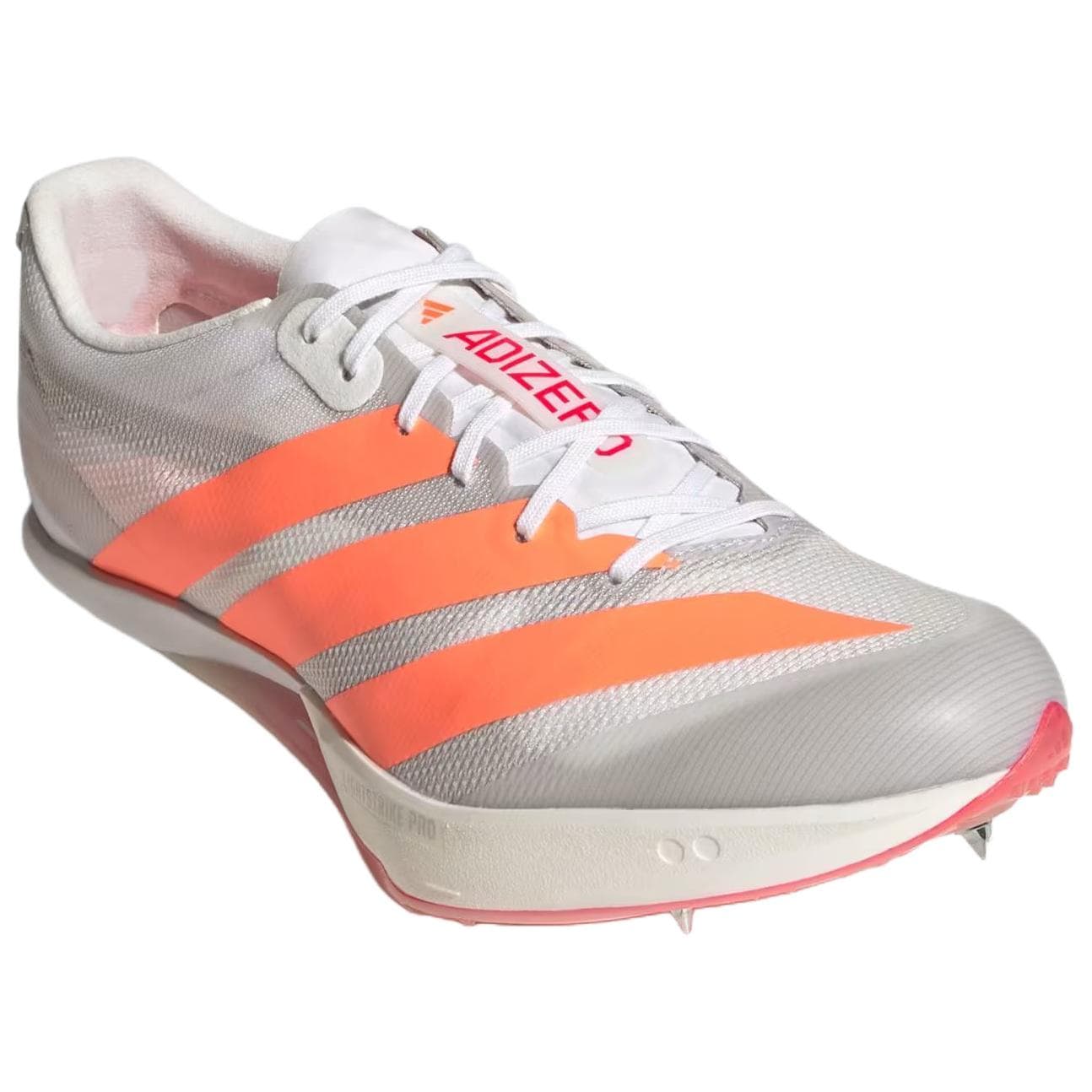 Кроссовки для бега Adidas ADIZERO PRIME SP 4 Текстиль Синтетическая кожа Беговые кроссовки Унисекс Серебряный Оранжевый - изображение 3