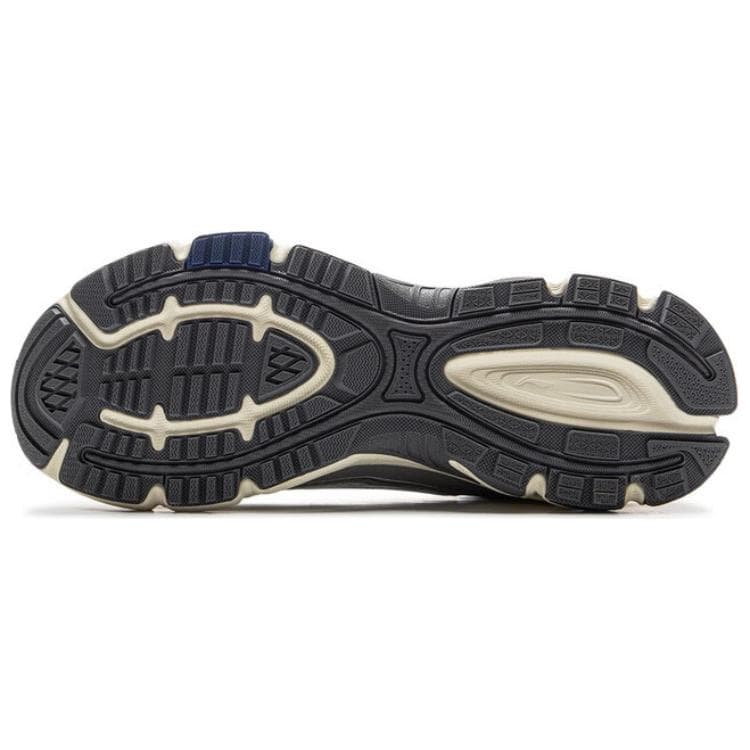 Кроссовки для бега Li-Ning LINING Cloud Винтаж Увеличение роста Модный Универсальный Повседневный Лоу-топы Беговые кроссовки Мужской Серебристo-голубой - изображение 5