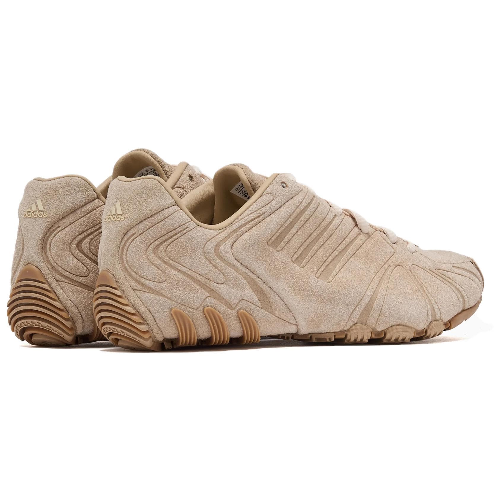 Кроссовки Adidas Ghost Sprint Сетчатая ткань Удобная и Легкая Низкий верх Повседневная обувь Женская Бежевая - изображение 4