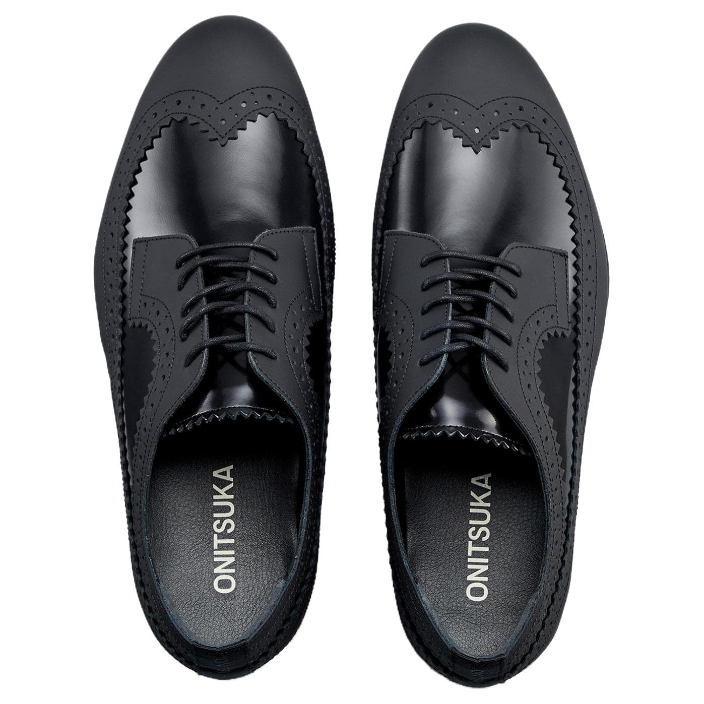 Тапочки Onitsuka Tiger BROGUE Повседневная обувь Женская Черная - изображение 6