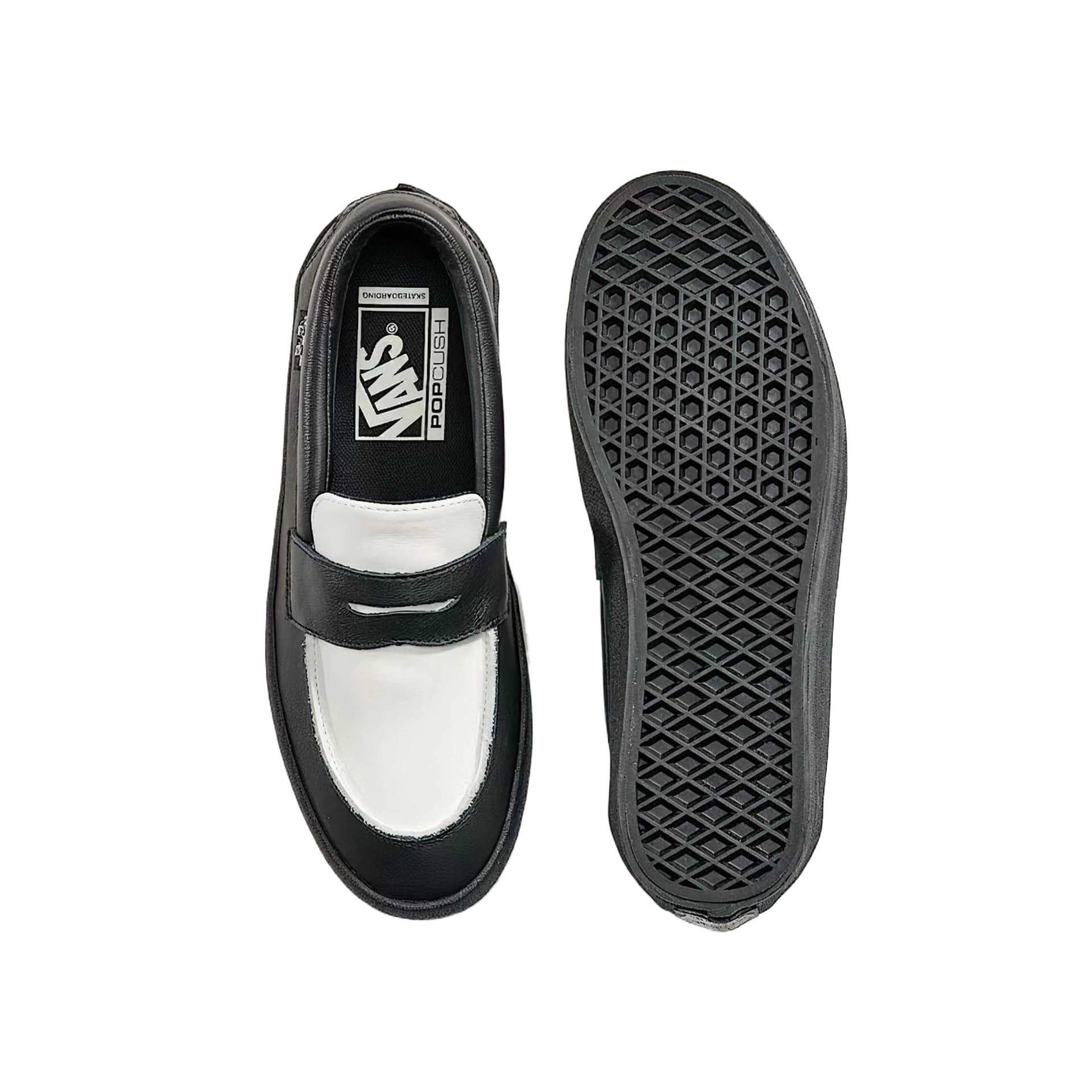Лоферы Vans Skate Loafer кожаные лоферы унисекс - изображение 3