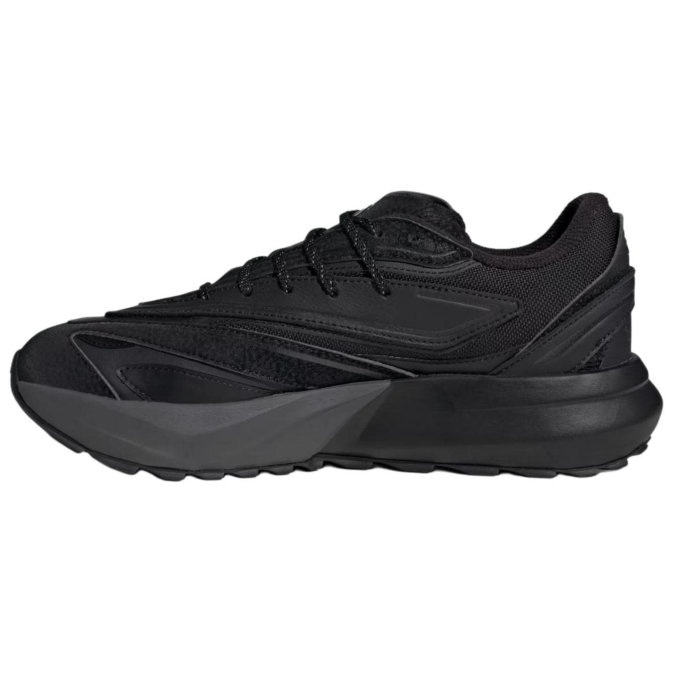 Кроссовки для бега Adidas LIGHTBLAZE Дышащий Теплоизоляционный Повседневный Беговые Кроссовки Мужские Черные - изображение 2