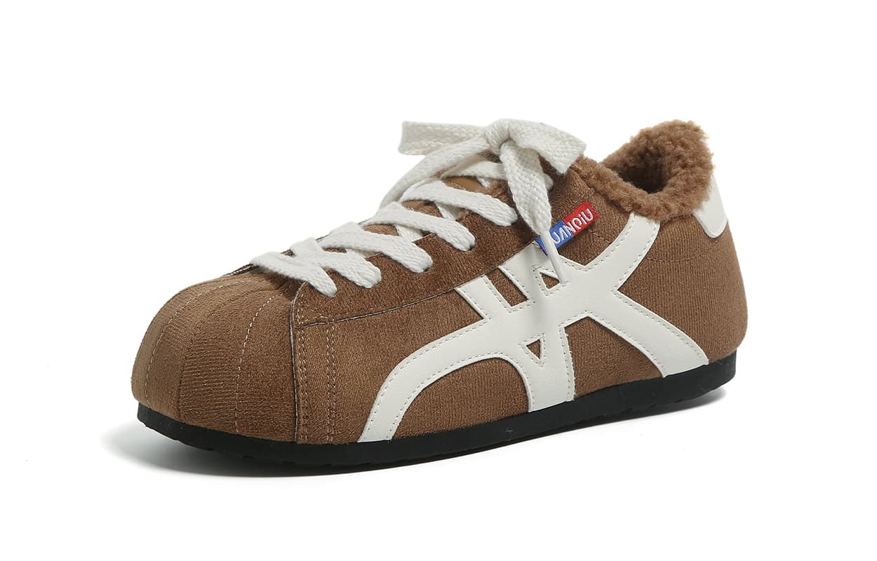 Кроссовки HUANQIU Легкий Low Top Немецкие армейские кроссовки Женские Верблюжий цвет - изображение 7
