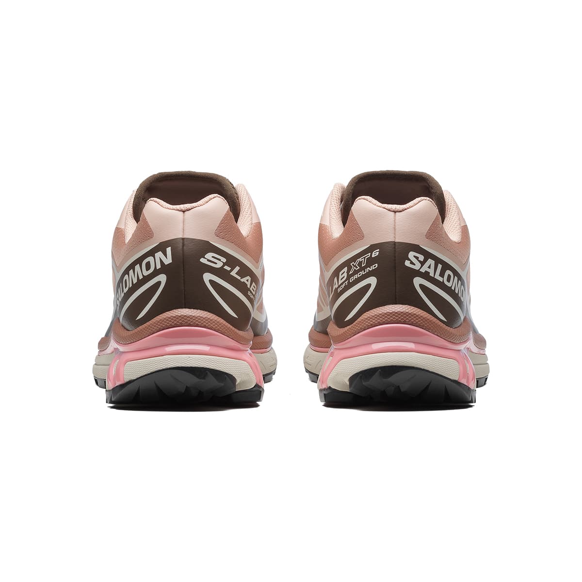 Кроссовки для бега Salomon XT-6 Pink Brown — фото 5