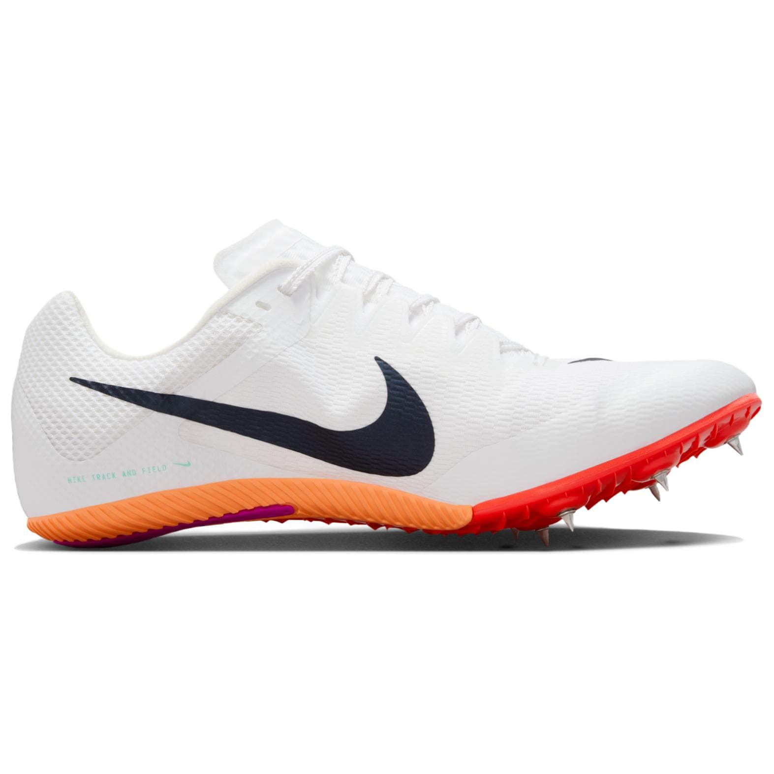 Кроссовки для бега NIKE ZOOM RIVAL SPRINT Дышащий Low Топ Беговые кроссовки Мужской Белый - изображение 2