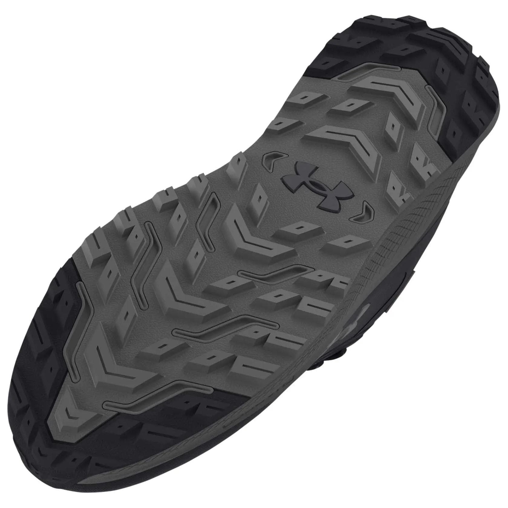 Кроссовки для бега Under Armour Charged Bandit Trail 3 Амортизация Низкий Топ Беговые Кроссовки Мужские Черные Серые - изображение 5