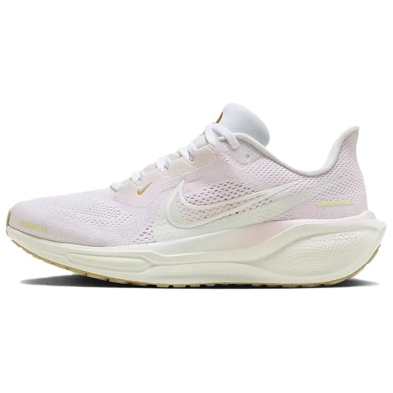 Кроссовки для бега NIKE Pegasus 41 Дышащий Low Топ Беговые кроссовки Женские Несовпадающие Зеленый розовый - изображение 2