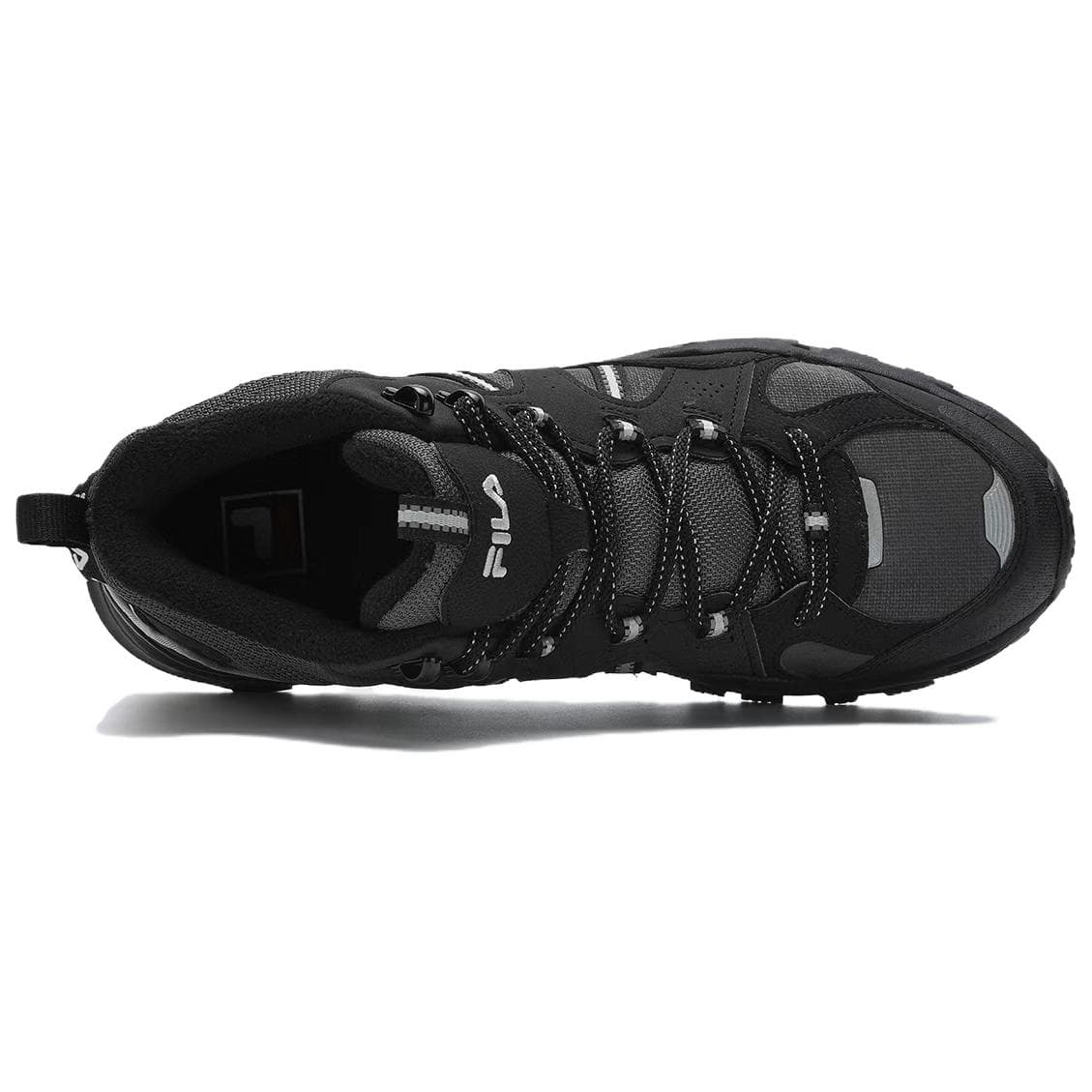 Кроссовки FILA Trek 1S Износостойкие визуально увеличивающие рост массивные кроссовки мужские черные - изображение 3