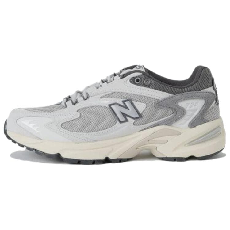 Кроссовки для бега New Balance NB 725 Устойчивые к истиранию Низкие Повседневные Беговые Кроссовки для Женщин Серебристо-Серый - изображение 3