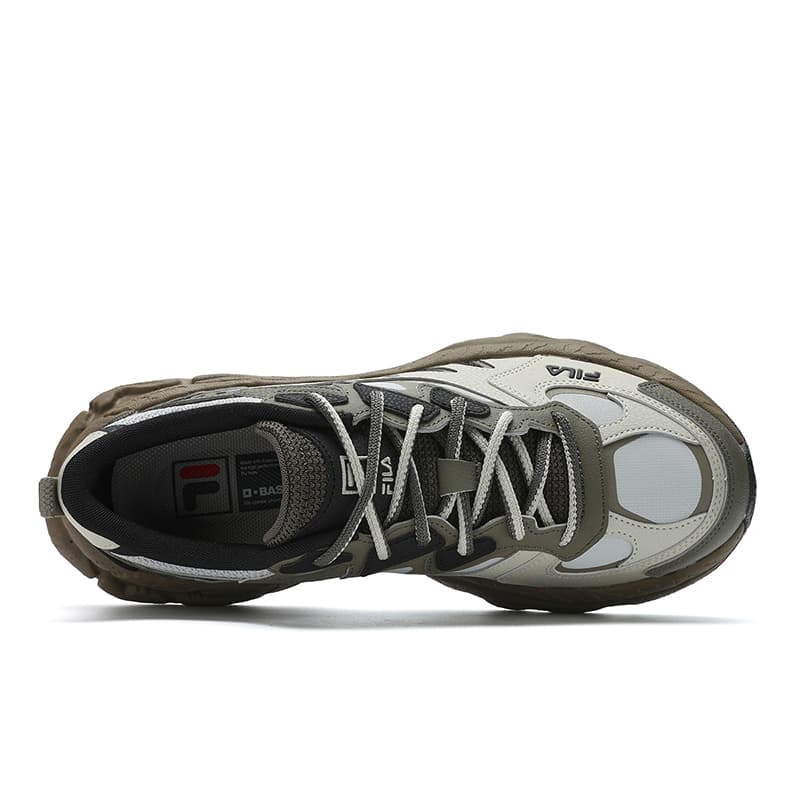 Кроссовки для бега FILA Fern Low Top Беговые кроссовки Мужские Серые - изображение 2
