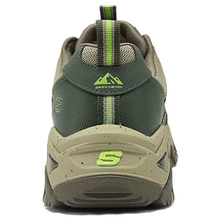 Кроссовки Skechers D'LITES Hiker Устойчивый к истиранию Сцепление Низкий Топ Походная обувь Мужская Оливково-коричневый - изображение 4