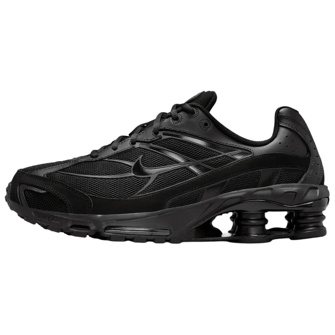 Кроссовки для бега Nike Shox Ride 2 Дышащая Поддержка Амортизация Беговые кроссовки Мужские Черные - изображение 1