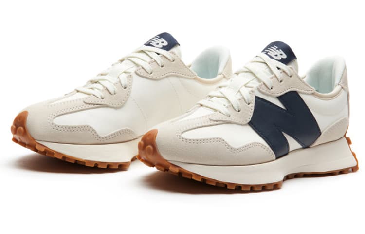 Кроссовки для бега New Balance 327 Grey White - изображение 2