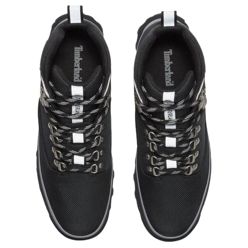Ботинки уличные Timberland euro hiker Средней длины Аутдор Мужской Черный - изображение 4
