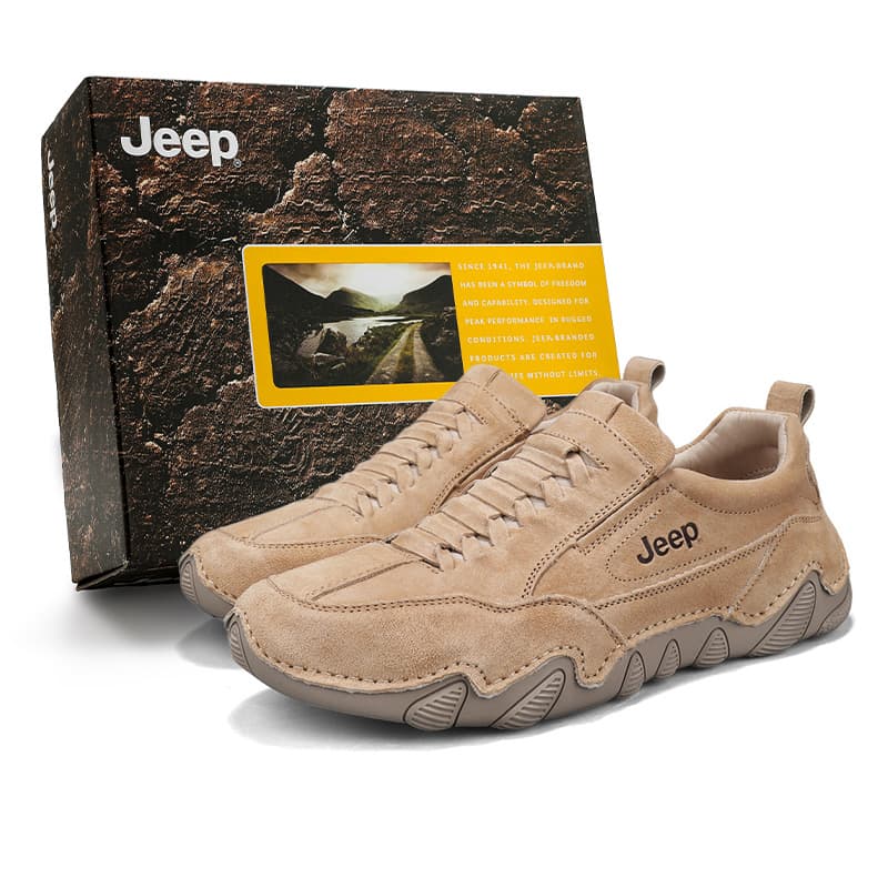 Кроссовки Jeep Амортизация устойчивый к истиранию дышащий легкий низкий верх уличная обувь для мужчин - изображение 1