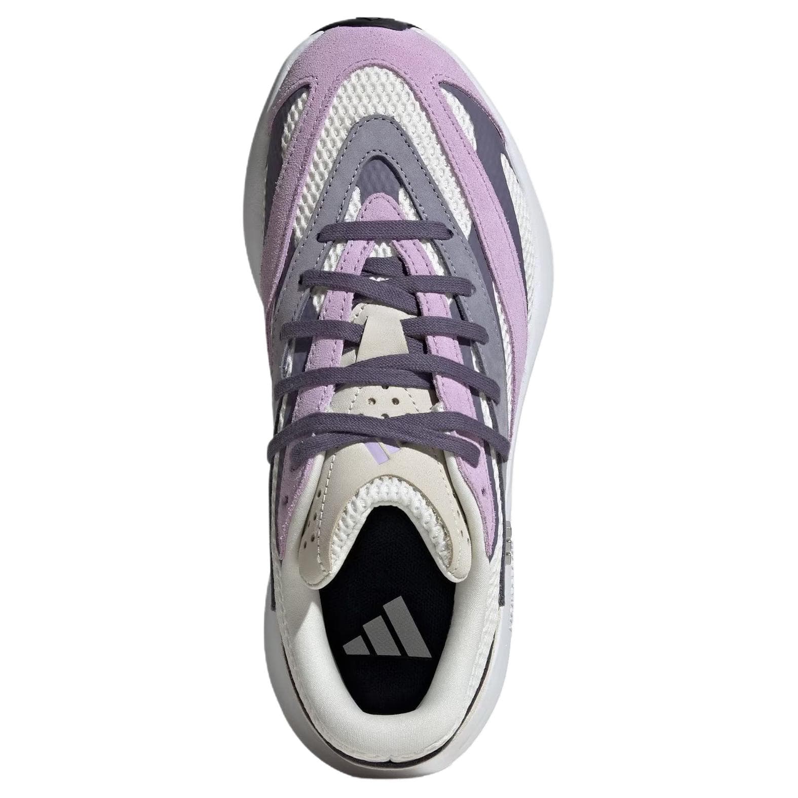 Кроссовки для бега Adidas LIGHTBLAZE Устойчивые к истиранию Низкие Повседневные Беговые Кроссовки Женские Бежево-фиолетовые - изображение 3