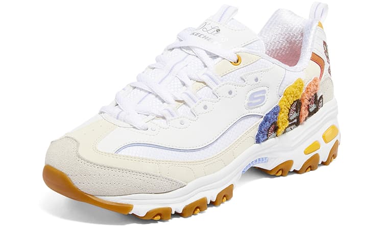 Кроссовки Skechers D'Lites 1.0 White Multicolor - изображение 3