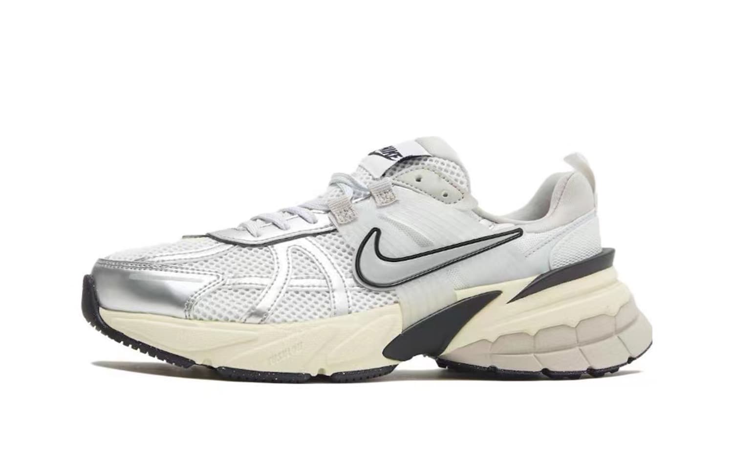 Кроссовки для бега Nike V2K Run Runtekk "Summit White Metallic Silver" - изображение 6