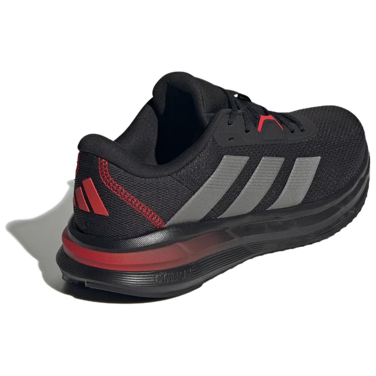 Кроссовки для бега Adidas Galaxy 7 Противоскользящие устойчивые к истиранию низкие беговые кроссовки мужские черные - изображение 4