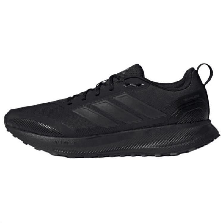 Кроссовки для бега Adidas Runfalcon 5,0 Ткань Низкие Беговые Кроссовки Мужские Черные - изображение 1