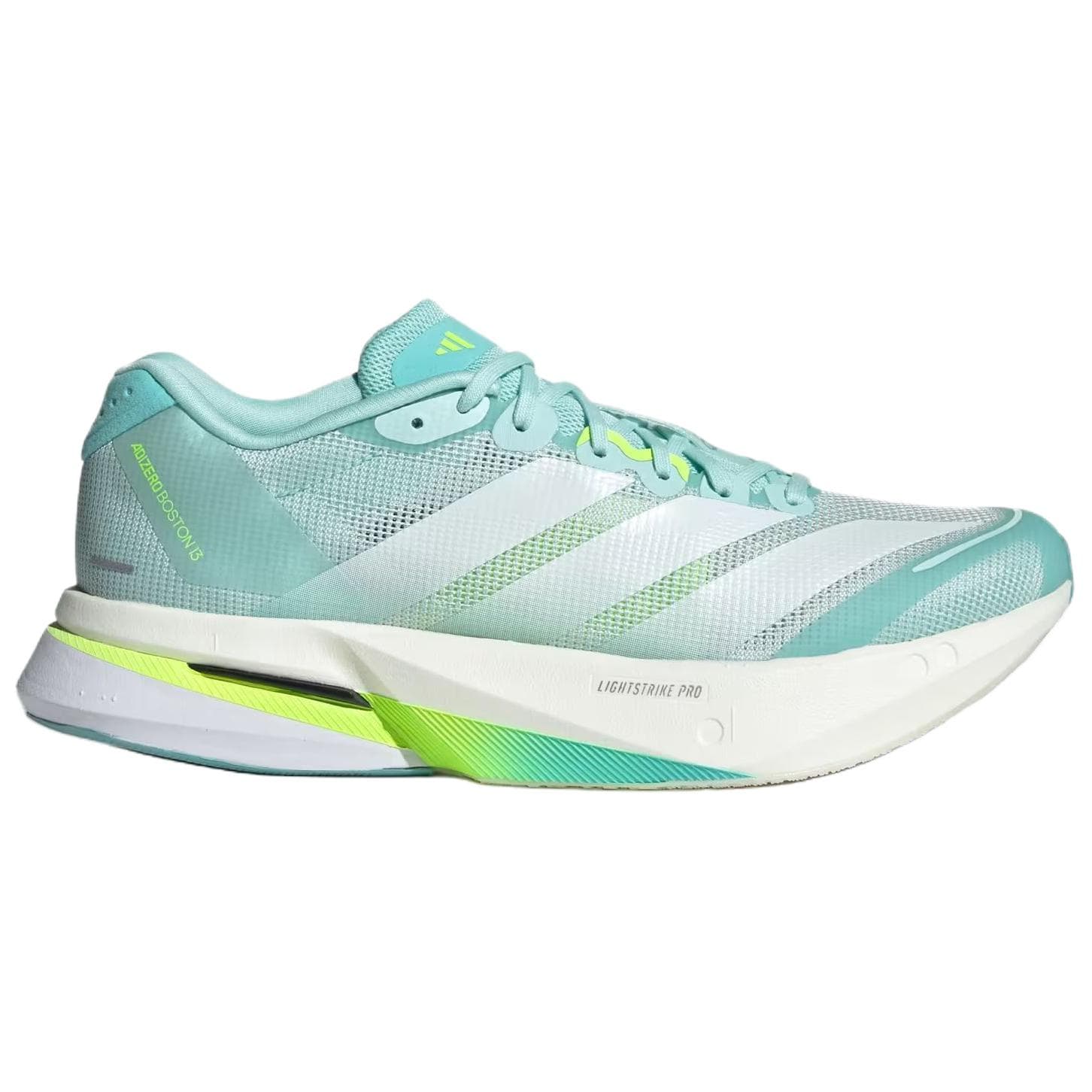 Кроссовки для бега Adidas Adizero Boston 13 Низкий Верх Повседневная Беговая Обувь для Длинных и Спринт Беговая Обувь Женская Зеленая - изображение 2