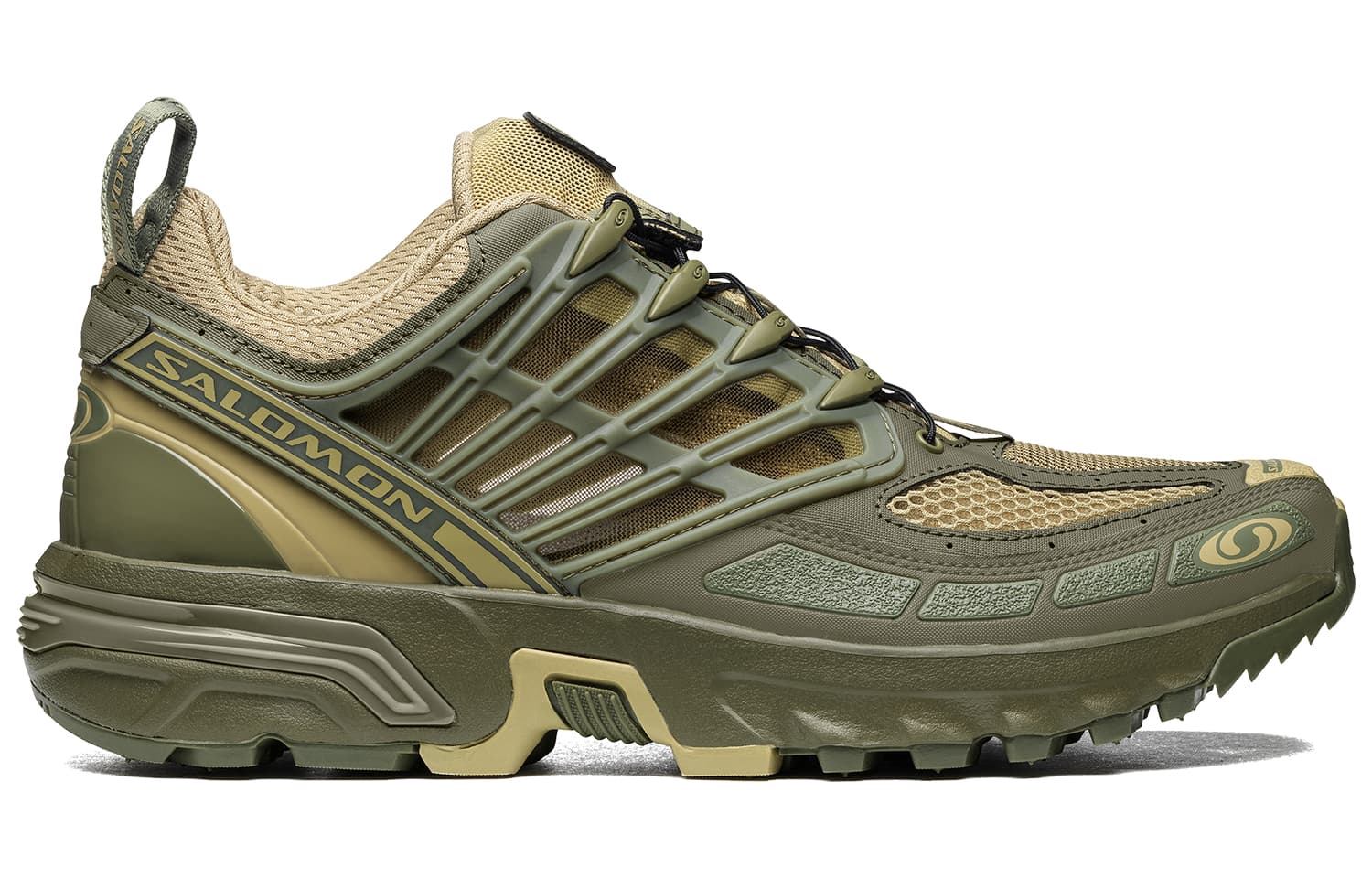 Кроссовки для бега Salomon ACS Pro Advanced Grey Green - изображение 2
