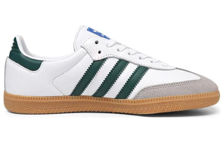 Кроссовки adidas Samba OG White Green Grey - изображение 2