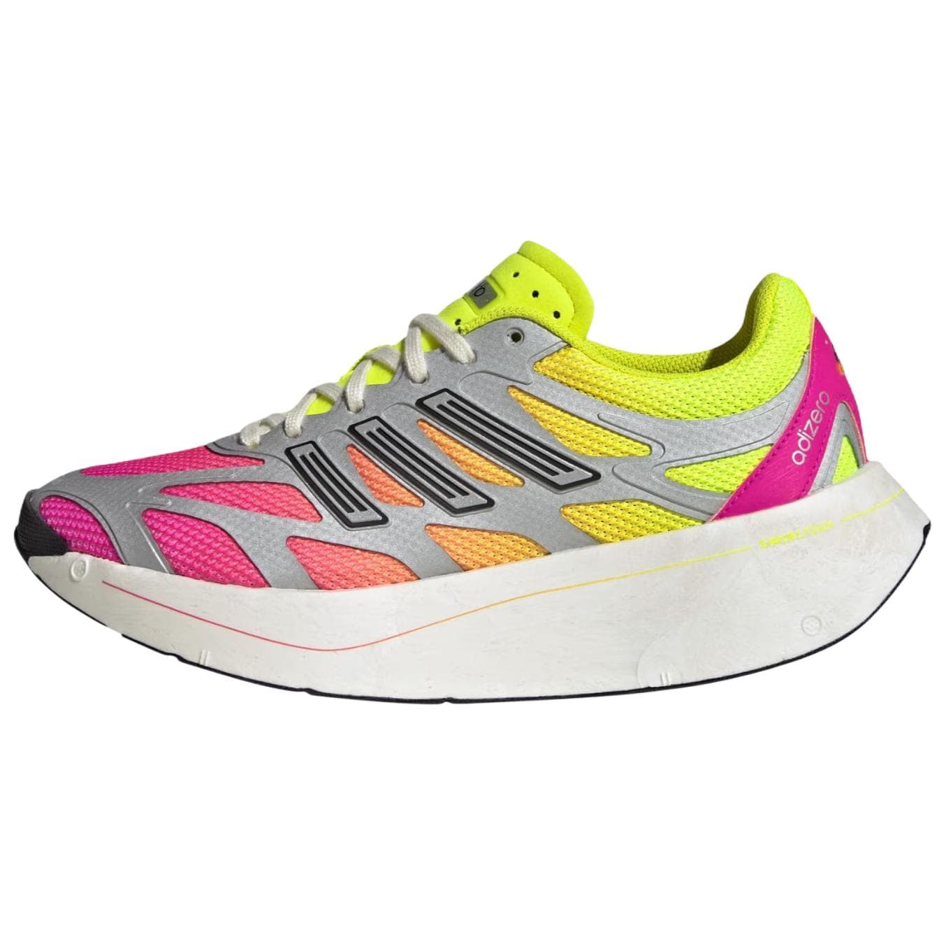 Кроссовки для бега Adidas Adizero Aruku Классические и Универсальные Беговые Кроссовки Женские Желто-Розовые - изображение 1