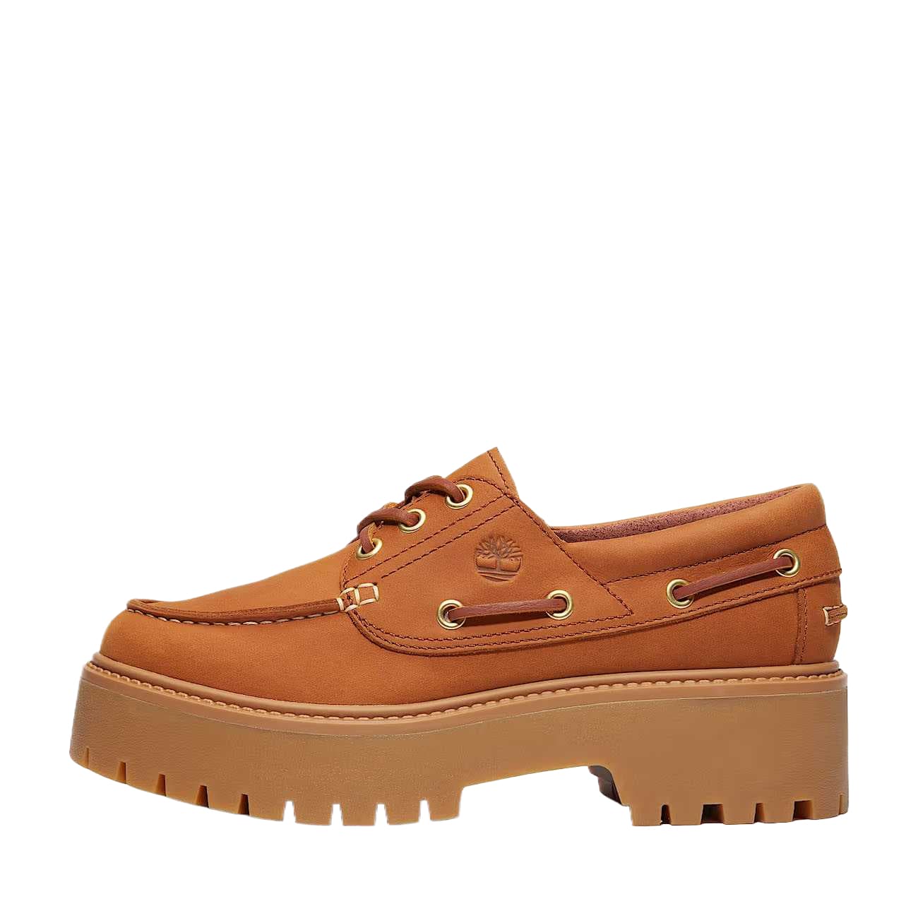 Timberland Stone Street Кожаные Топсайдеры Женские Коричневые - изображение 1