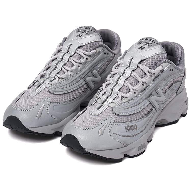 Кроссовки для бега New Balance 1000 Grey Silver - изображение 4