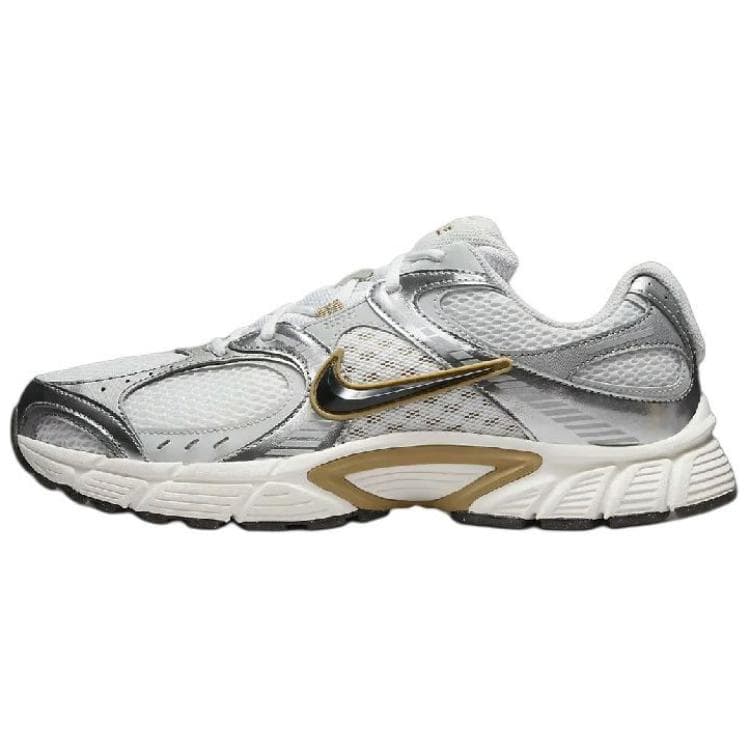 Кроссовки для бега Nike V5 противоскользящие устойчивые к истиранию дышащие низкие беговые кроссовки мужские белые серебристые - изображение 1