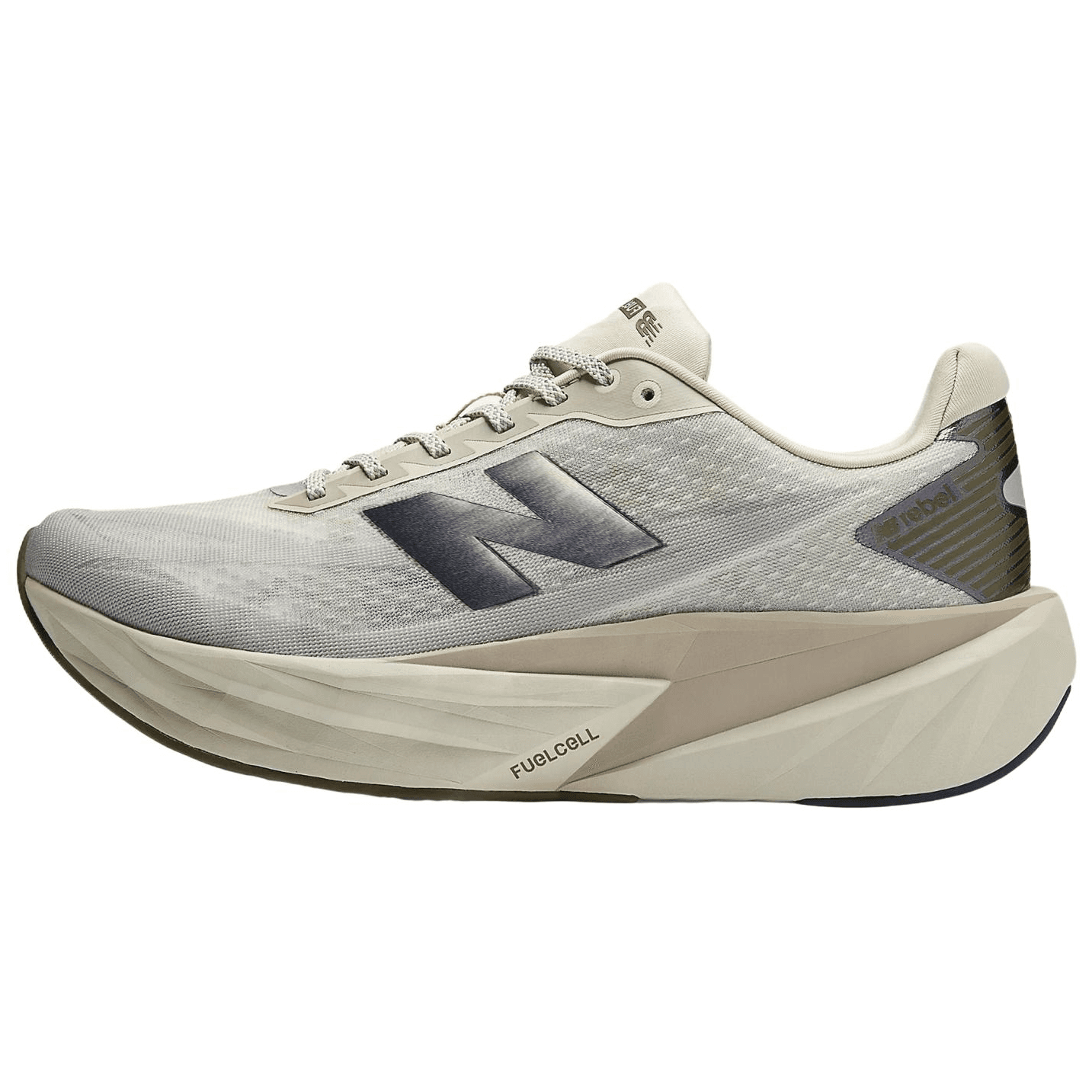 Кроссовки для бега New Balance FuelCell Rebel V5 Беговые кроссовки Мужские Светло-бежевые - изображение 1