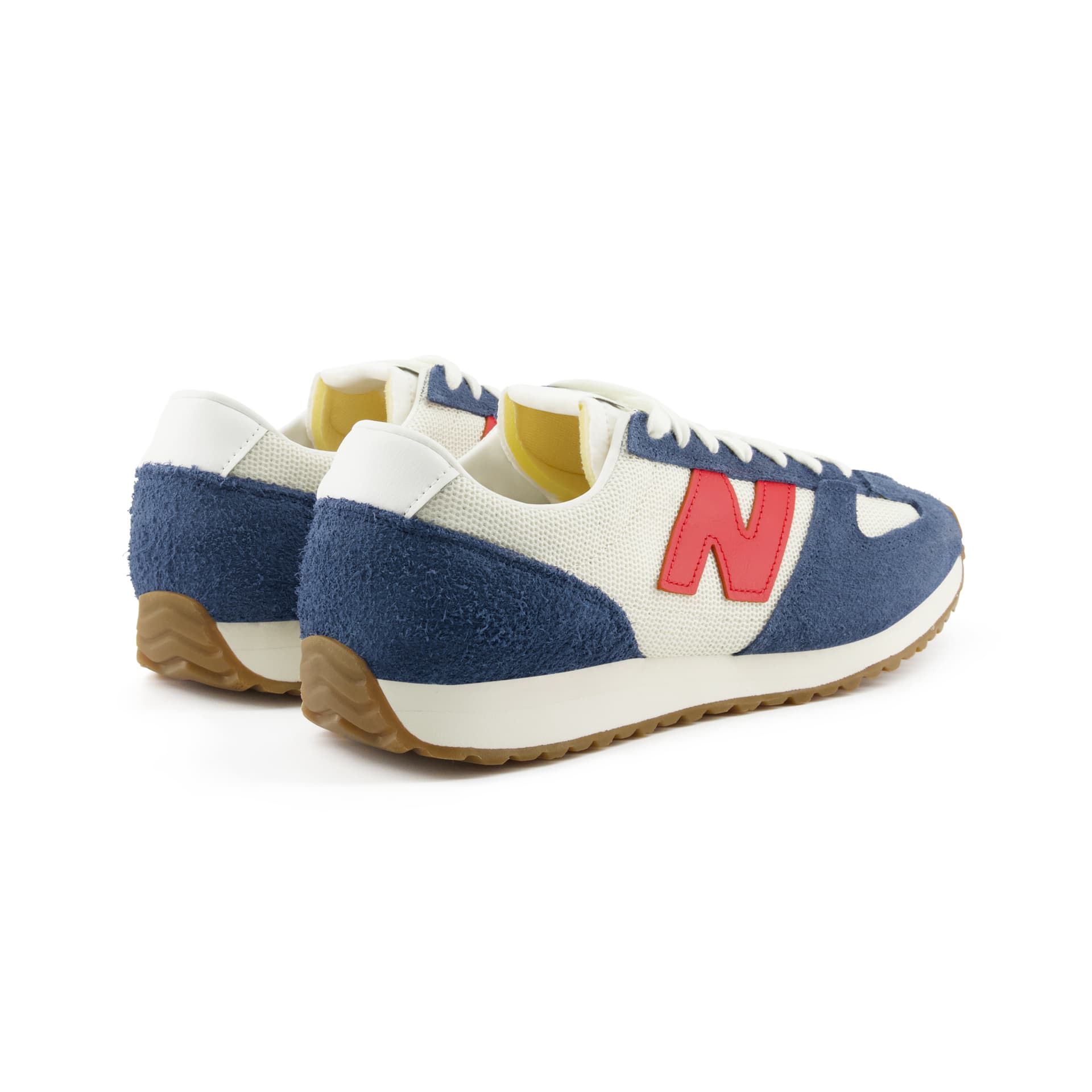 Кроссовки New Balance NB 471 Классический Винтаж Низкий Верх Повседневная Обувь Унисекс Экрю Темно-Синий - изображение 4