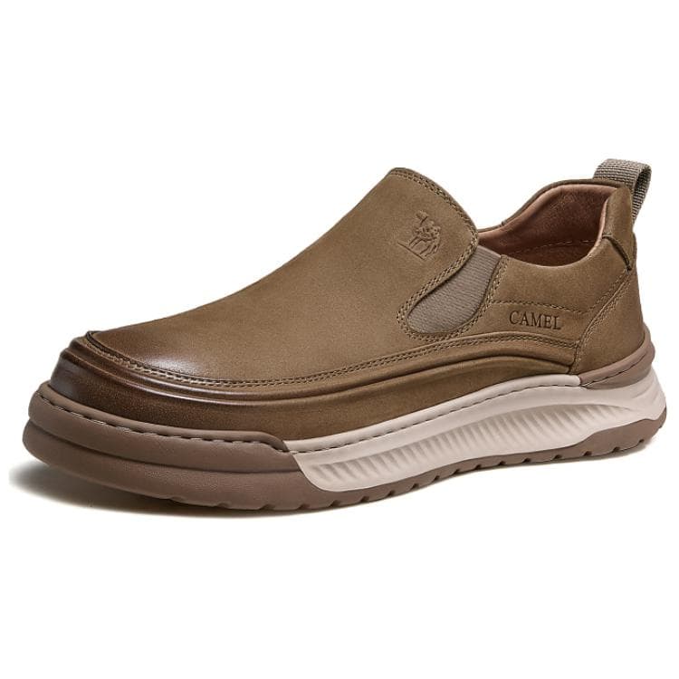 Ботинки CAMEL Мужские повседневные туфли Low Top Хаки Мужской - изображение 2