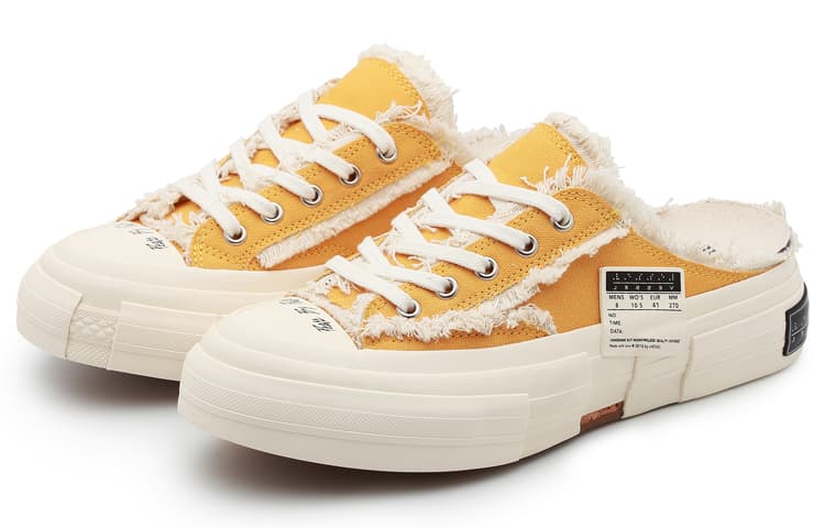 Кроссовки xVESSEL G.O.P.Slip On Yellow - изображение 4