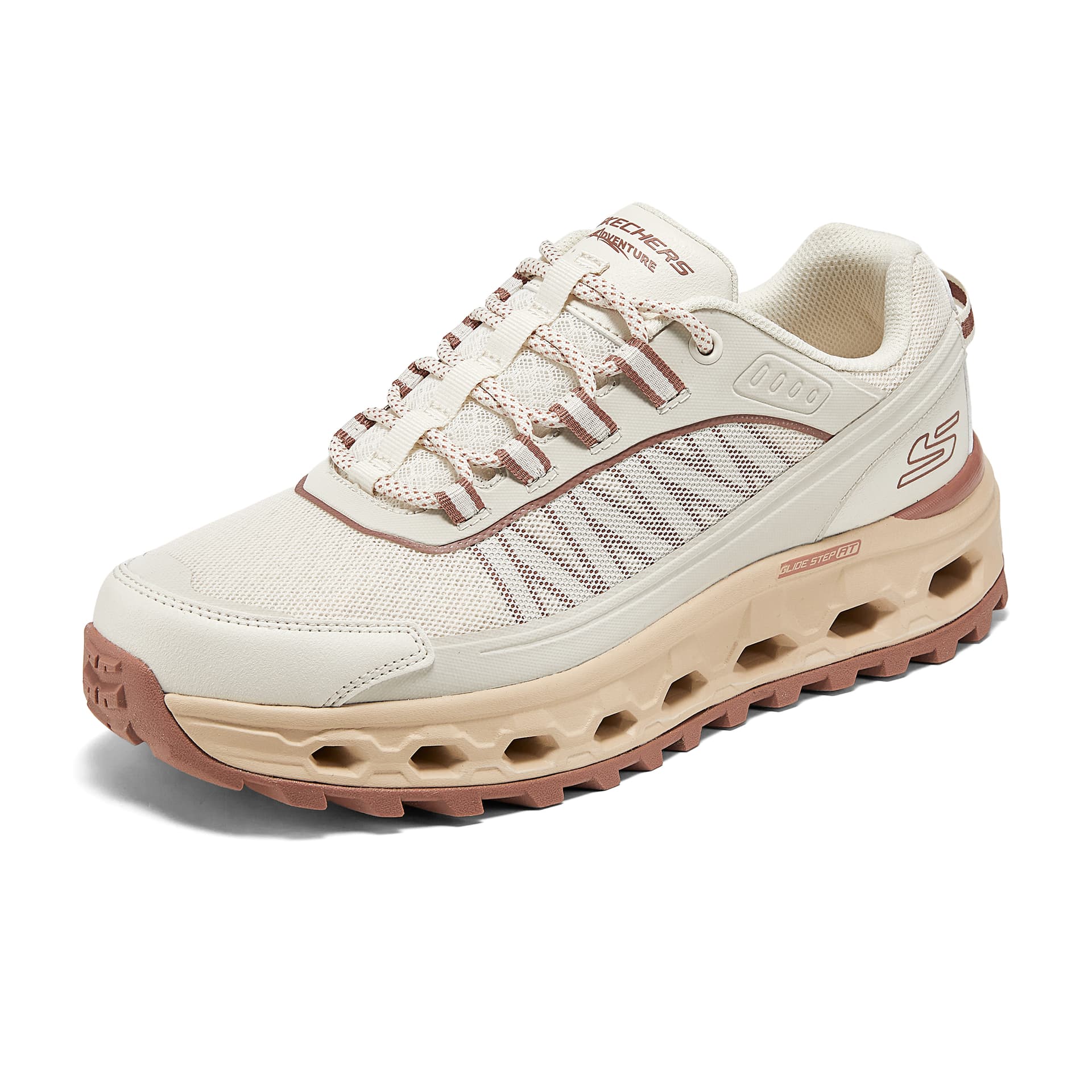 Кроссовки Skechers Glide Step Мягкий и Комфортный Устойчивый к Износу Низкий Верх Уличная Обувь Мужская Коричневый - изображение 3