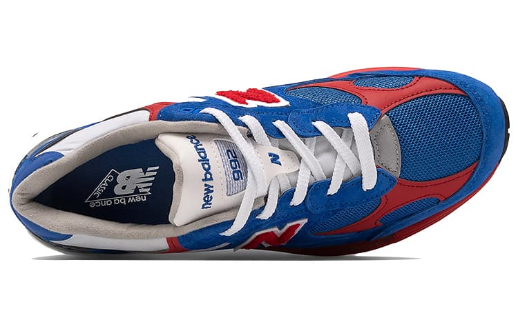 Кроссовки для бега New Balance 992 Blue Red - изображение 3