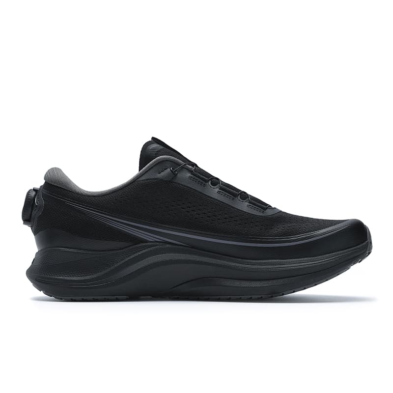 Кроссовки для бега fila BOA CHEETAH 2 Ткань Дышащий Low Топ Беговые кроссовки Мужской Скачущий конь Черный - изображение 2