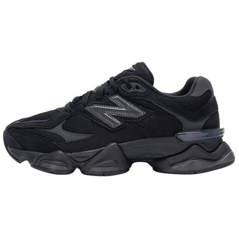 Кроссовки для бега New Balance NB 9060 Износостойкий и Легкий Низкий Верх Повседневные Городские Беговые Кроссовки Унисекс Черные - изображение 1
