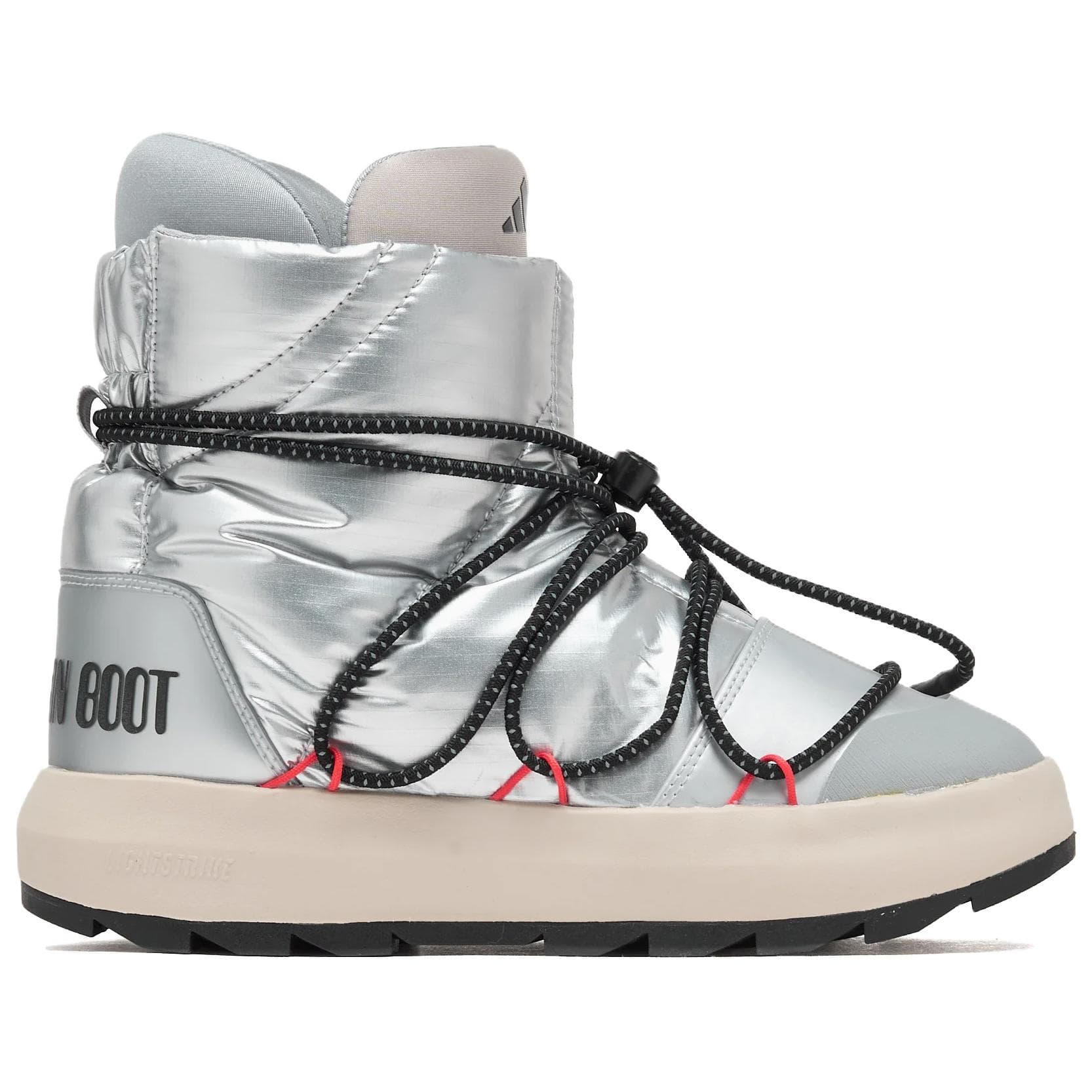 Сапоги MOON BOOT x Adidas Ace Ботильоны Женские Серебристые - изображение 2