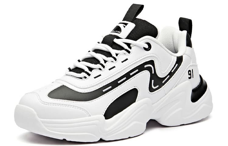 Кроссовки Anta Lifestyle Retro Dad Shoes White Black - изображение 2