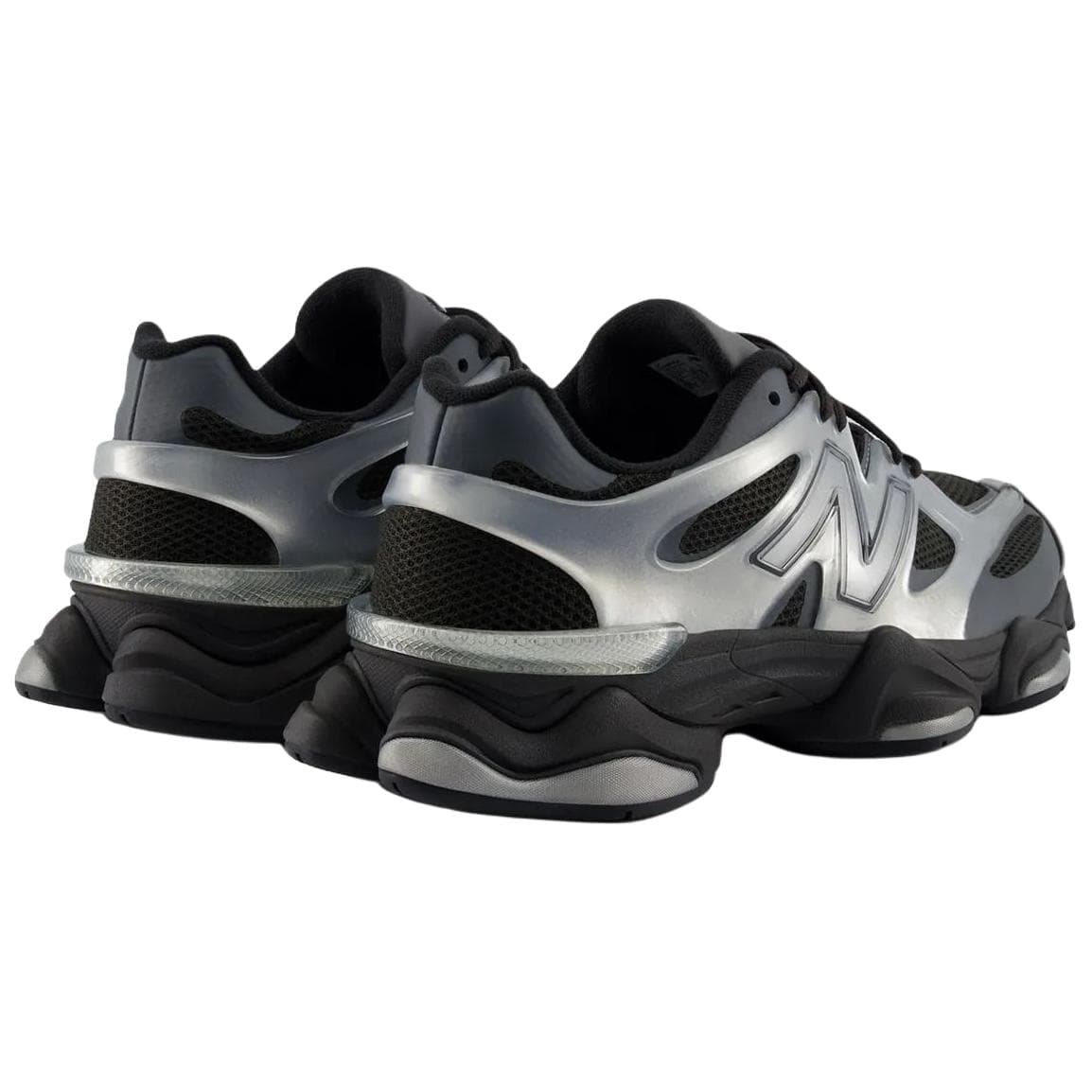 Кроссовки для бега New Balance NB 9060 X Классический Винтаж Беговые Кроссовки Мужские Черный Серебряный - изображение 3