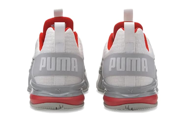 Кроссовки для бега PUMA Axelion Block White Red - изображение 4